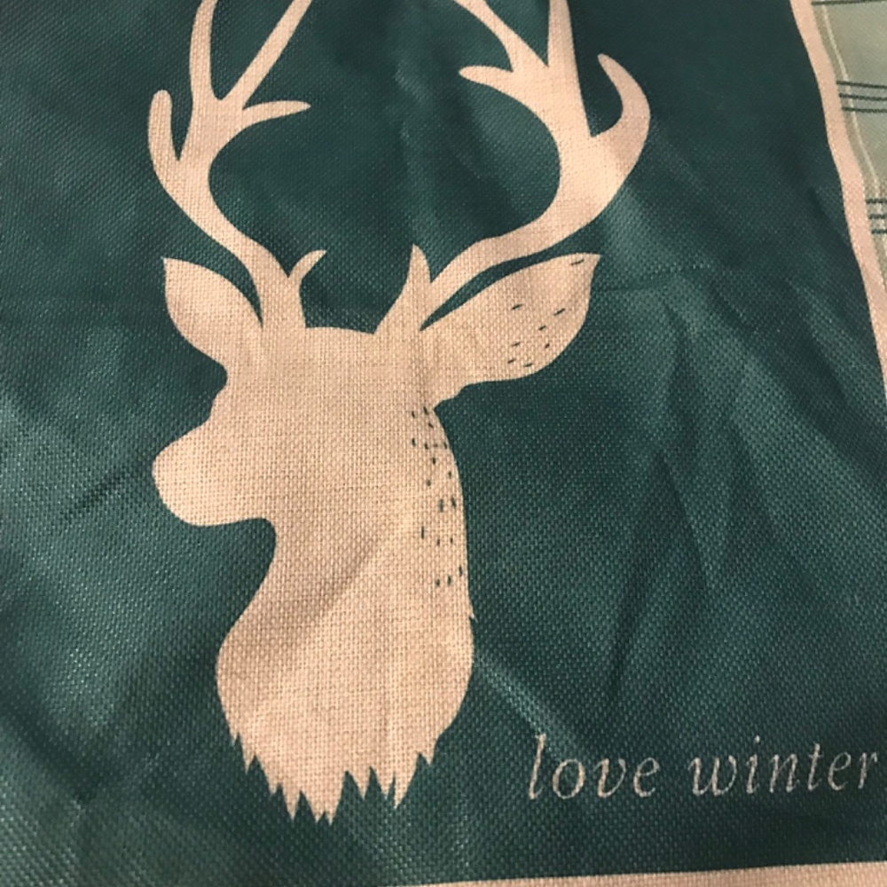 Set 3 deer buck pillow covers couch - Picture 3 of 4